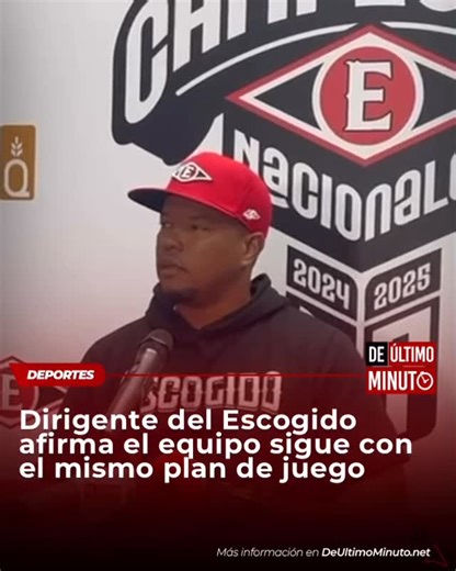 De Último Minuto on Instagram: "El dirigente de los Leones del Escogido, Ramón Santiago, previo al tercer encuentro con los Toros del Este, afirmó que el equipo escarlata mantiene el mismo plan de juego para esta noche. Amplía esta y otras informaciones en nuestra página web: www.deúltimominuto.net #DeÚltimoMinuto #ElPeriódicodelaVerdad"