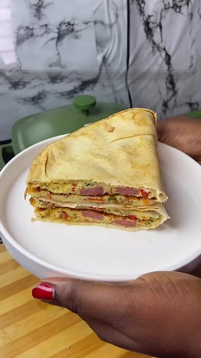 Easy Breakfast Recipes: Shawarma Bread Delight
