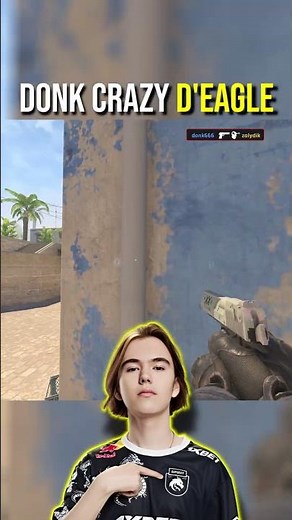 Donk’s Deagle Is Actually Illegal… 4 Instant HS💥 | Counter-Strike 2