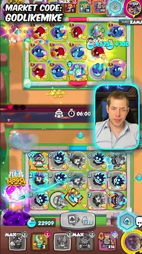 This Deck Gets Stronger When Death Wave Starts | Rush Royale