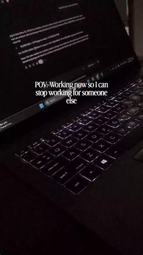 POV: I’m not working to work for someone else. I’m building skills so I can build my own future. 💻🚀 #coding #programming #coder #developer #softwaredeveloper