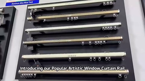 Ceiling/Wall Mounted Curtain Track - Aluminum Alloy Silver Matte Finish - 20 Inches x 20 cm - 2 kg Max Weight - Room Divider - Living Room, Bedroom, Bathroom