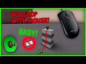 Wallhop On Roblox With Mouse EASY! (2021)