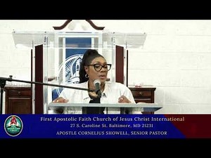 First Apostolic Faith Church Livestream