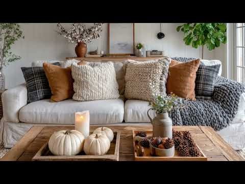 Rustic Autumn Farmhouse Tour 2025 🍂 | Cozy Corners, Vintage Charm & Warm Woods