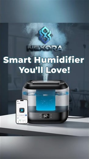 This Smart Humidifier Changes Everything! Dreo 4L Cool Mist Review (App + Voice Control) #viralvideo