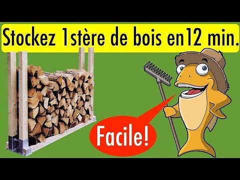 Store Your Firewood Quickly & Easily