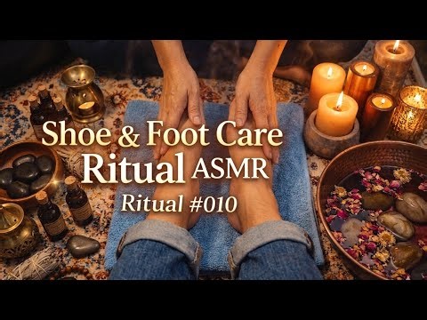 Relaxing Foot Massage ASMR | Ritual #10