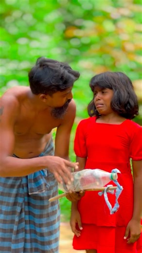 No Drum to Play Music 😢 So We Made One from Bamboo ❤️🥁 #shorts #trending #diy