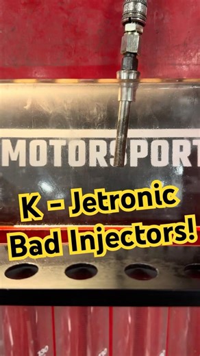 Porsche Injectors Are Bad