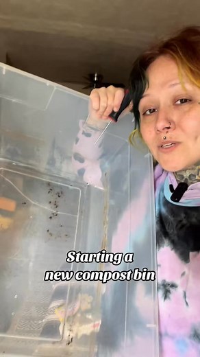 Some beginning tips to start a very small compost bin ❤️ #composting #beginner #recycling | Chasegerstenn | Facebook