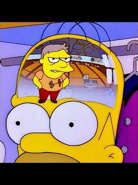 Homer's head exploded like a balloon #thesimpsons #fpy #funny #cartoon #movie