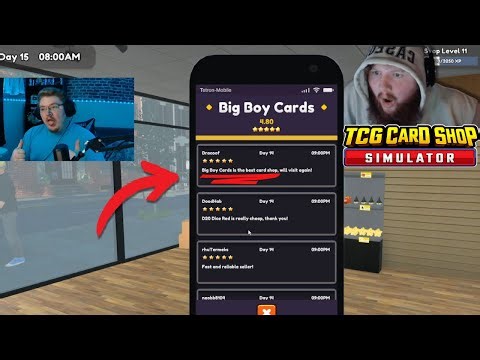 Caseoh's Vision: Opening a Second Location and Breaking Records! (TCG Card Shop Simulator)