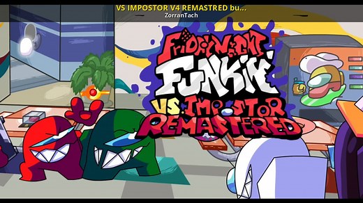 VS IMPOSTOR V4 REMASTRED but RTX on! Mod for Friday Night Funkin' | FNF Mods