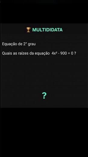 Matemática 8° ano