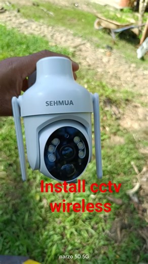 new cctv install wireless ✅❤️🎉
