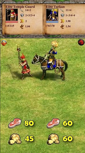 Temple Guard vs Tarkan | Muisca vs Huns | AoE2