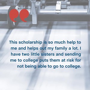 We love hearing from our students! 💙 Since 1956, the Print and Graphics Scholarship Foundation has coordinated the printing industry’s largest scholarship program. Learn how you can give back to our industry and support the next generation: https://pulse.ly/j73gnt9qp5 | Print and Graphics Scholarship Foundation (PGSF)
