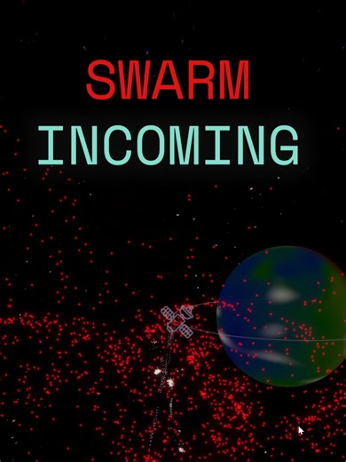 A chaotic space battle. This station's last moments, valiantly buying time for the fleet to jump out. Find out more on Steam #Stationbreak #scifigame #indiegaming