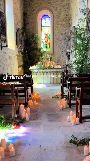 Timeless Wedding Ceremony in a Historic French Chapel