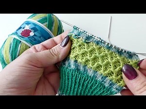 Sock pattern queen bee (small smoky pattern) super easy