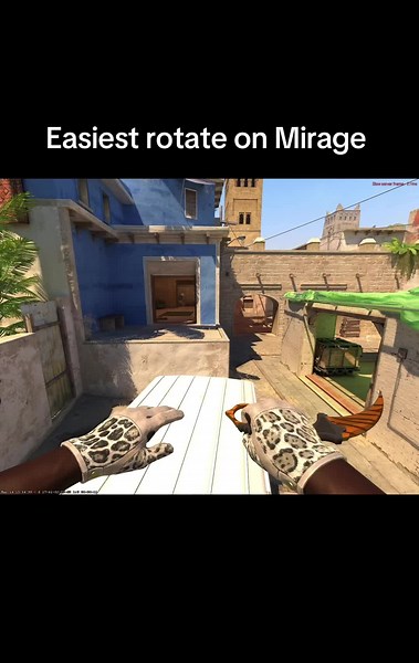 Mastering Mirage: Easiest Rotate in CS2 Explained