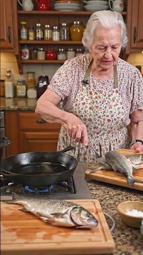 #cookingvideoFish Cooking with Grandma 👵🐟