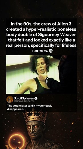 90s Movie Studios Were Actually Creating Hyper-Realistic Nightmares - Alien 3 - Prop