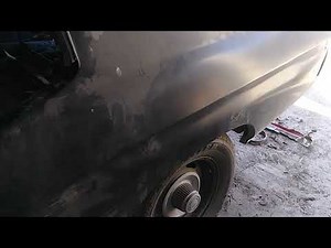 1970 Chevelle quarter panel replacement