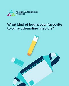 Anaphylaxis is unpredictable. If you have been prescribed an adrenaline injector you should have these and your ASCIA Action Plan with you at all times. What's your go-to bag for carrying these essentials? Share your favourites in the comments 👇 | Allergy & Anaphylaxis Australia