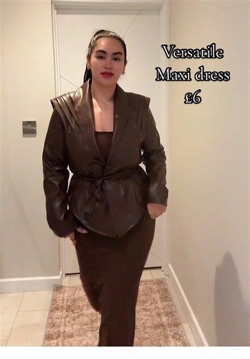 The perfect Maxi Dress that you can wear every season! With jackets & jumpers during autumn winter, with sandles and sunnies for spring summer! Only £6! #maxidress #springdress #tiktokmademebuyit #tiktokfashion #spotlight