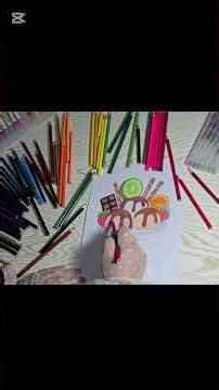 🍦 ASMR Ice Cream Painting | Relaxing Color Sounds & Satisfying Art