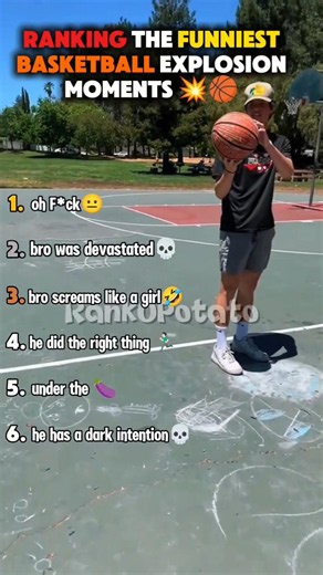 Ranking the funniest basketball explosion moments 💥🏀