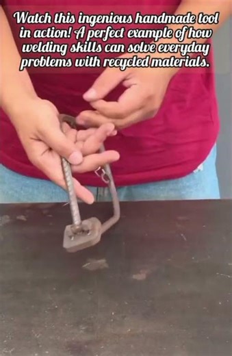 Genius Handmade Rebar Spring Clamp