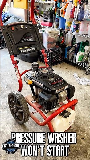 Pressure Washer Won’t Start? | #HowTo #DIY #PressureWashing #Mechanic