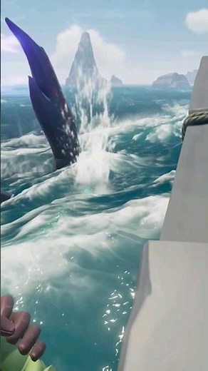 Fastest Way To Kill a Megalodon in Sea of Thieves #seaofthieves #bemorepirate #gaming