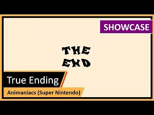 Animaniacs (SNES) – All 24 Scripts Ending + Full Credits | True 100% Ending
