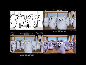 From Sketch to Screen 🎬 Behind Grizzy and the Lemmings’ Ice Madness! Episode