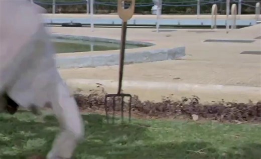 “I miss the era before 2014, when movies had no propaganda.”Meanwhile: villain holding a pitchfork symbolising a trishul, and the hero holding a hammer and sickle, literally forming the CPI (Maoist) symbol, a left-wing terrorist organisation now banned in India.Coolie (1983).