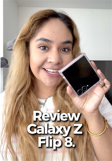 Primeras impresiones de mi Galaxy Z Flip 8 🥹🩷 @Samsung Mexico #Samsung #SamsungGalaxy #ZFlip8 #Galaxy #review
