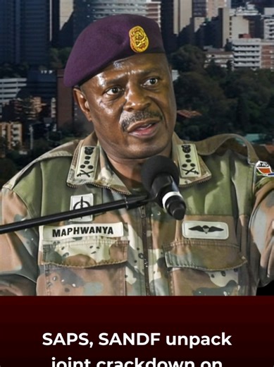 WATCH| In this exclusive highlight, Palesa Nguqu breaks down the latest developments after #SAPS and the #SANDF announced a joint crackdown on organised crime. More than 2,000 #SANDF members will be deployed nationwide to support police in tackling priority crimes. #SAPS #SANDF