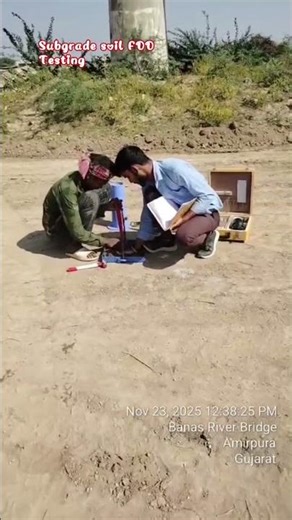 subgrade embankment FDD Testing