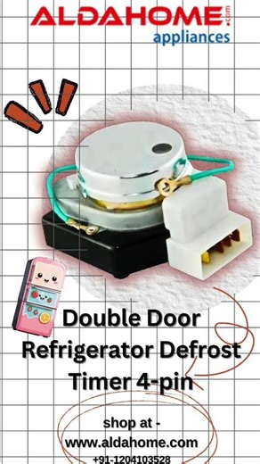 Refrigerator Defrost Timer #221 #defrost #defrosting #defrosttimer #timer #viralvideo #trendingvideo