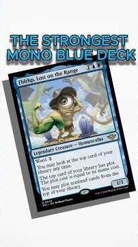 ACTUALLY the BEST mono blue commander deck #mtgcommunity #mtg #mtgedh #mtgcommander #mtgarena