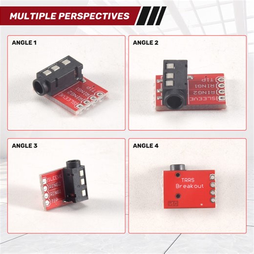 TRRS 3.5mm Jack Breakout Board Headphone Video Audio MP3 Professional Connector Module | Lazada PH