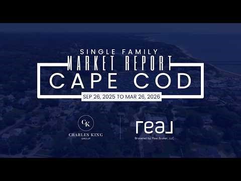 Cape Cod Real Estate Market Report 2026 | Dennis, Yarmouth, Chatham & More | Charles King Group