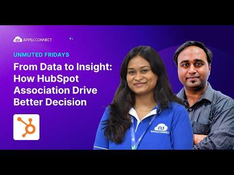 Turn Raw Data into Growth With The Power of HubSpot Associations | APPSeCONNECT