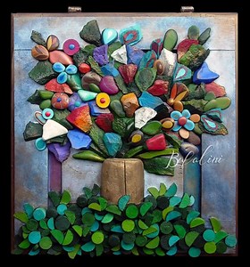 Arredare una parete con uno dei miei suggestivi quadri di sassi, può conferire all’ambiente un’atmosfera straordinariamente affascinante....