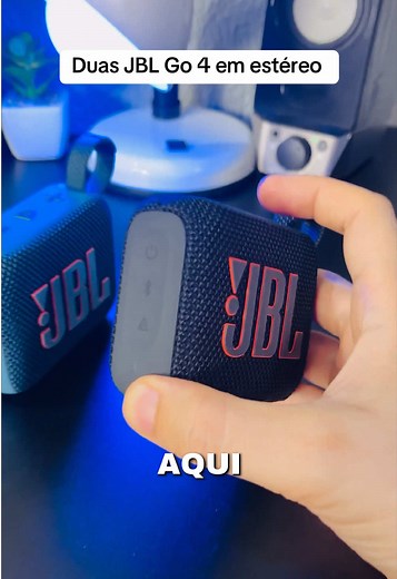 Como Parear Duas JBL Go 4 em Estéreo