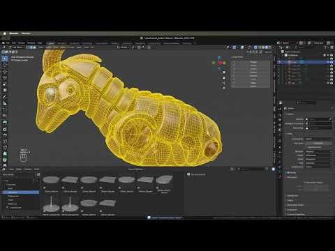 Highlight: Clockwork Behir Mini